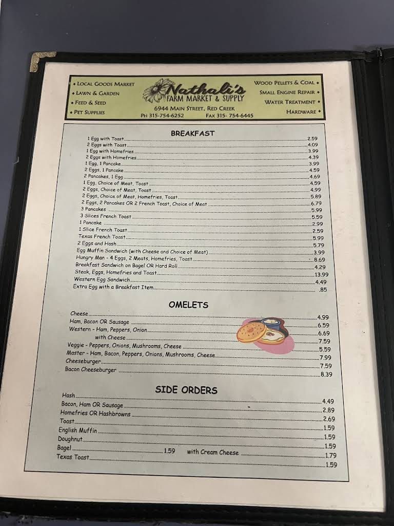 104 Store Menu 2