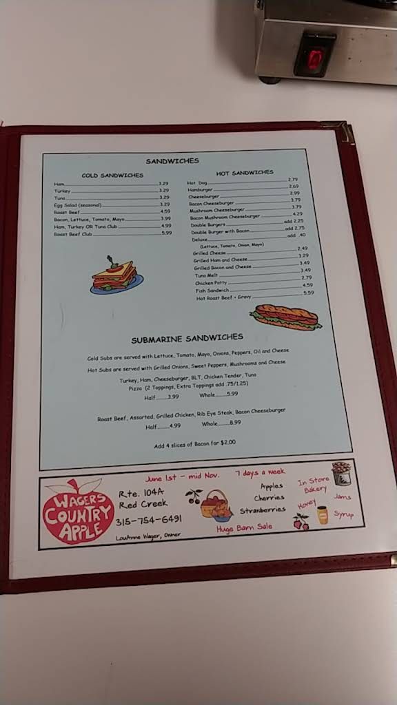 104 Store Menu 7